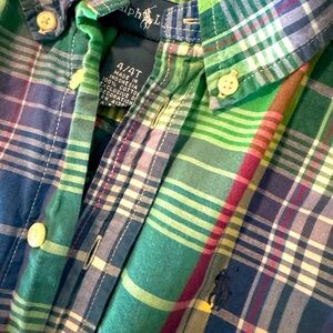 Plaid Polo 4t